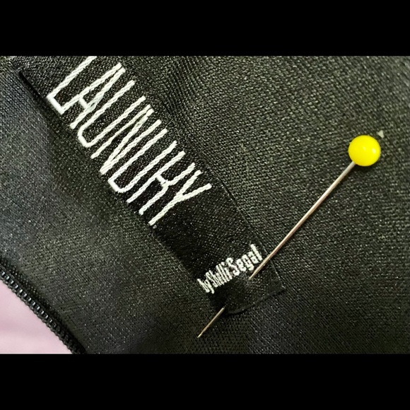 Laundry Shelli Segal velvet T panel dress - Picture 4 of 16